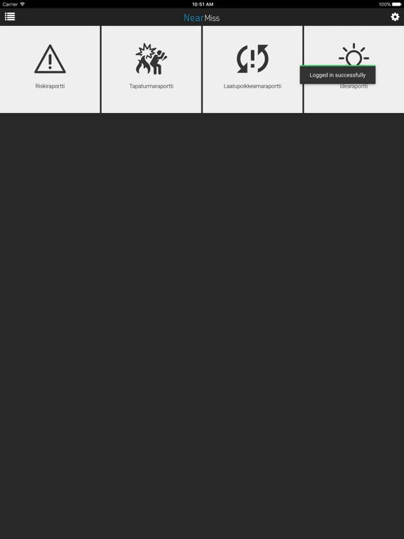 NearMiss iPad  স্ক্রিনশট