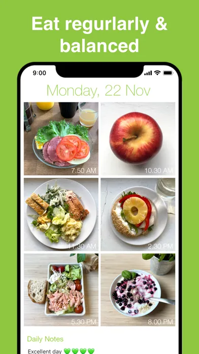 Скриншоты My Plate Coach See How You Eat