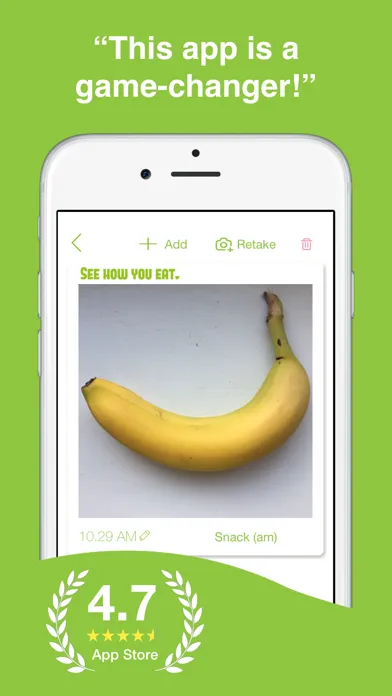 Ảnh chụp màn hình của Food Diary See How You Eat App