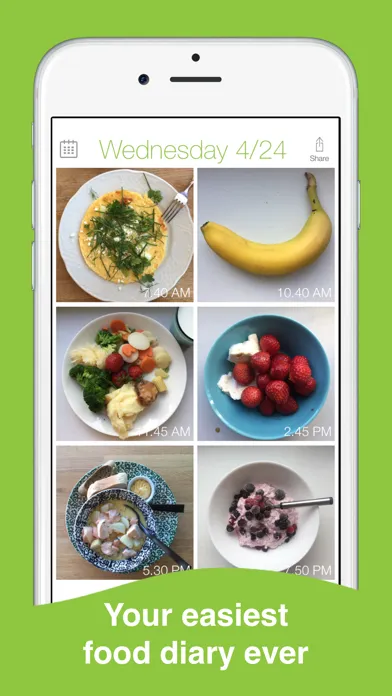Ảnh chụp màn hình của Food Diary See How You Eat App