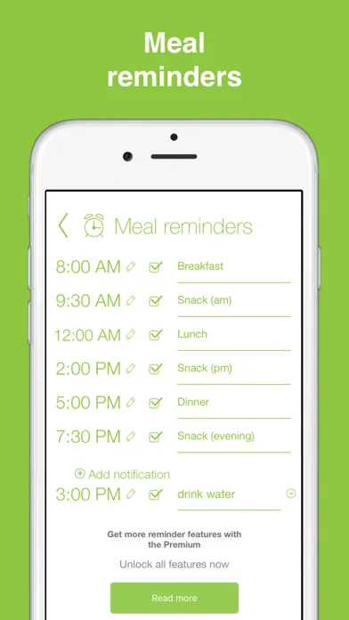 Ảnh chụp màn hình của Food Diary See How You Eat App