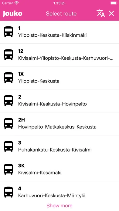 Jouko (Lappeenrannan bussit) স্ক্রিনশট