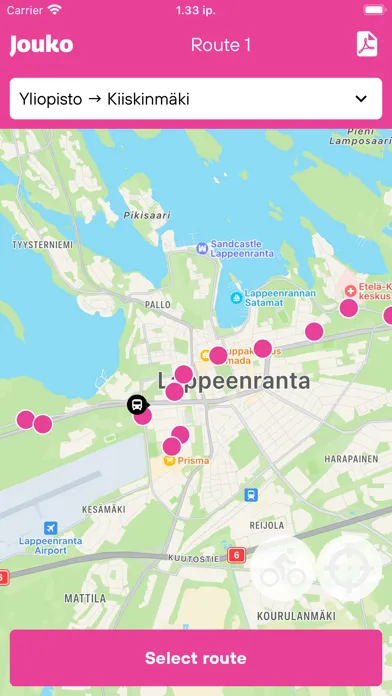 Jouko (Lappeenrannan bussit) স্ক্রিনশট