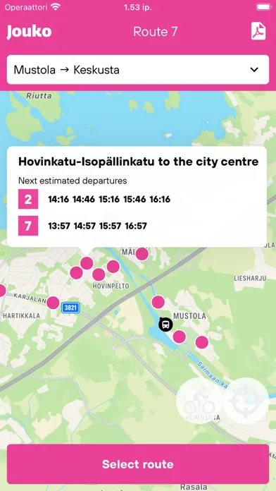 Jouko (Lappeenrannan bussit) স্ক্রিনশট