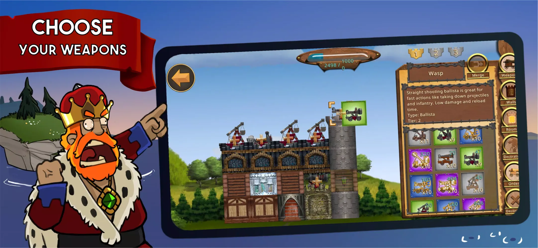 Capturas de pantalla de Siege Castles