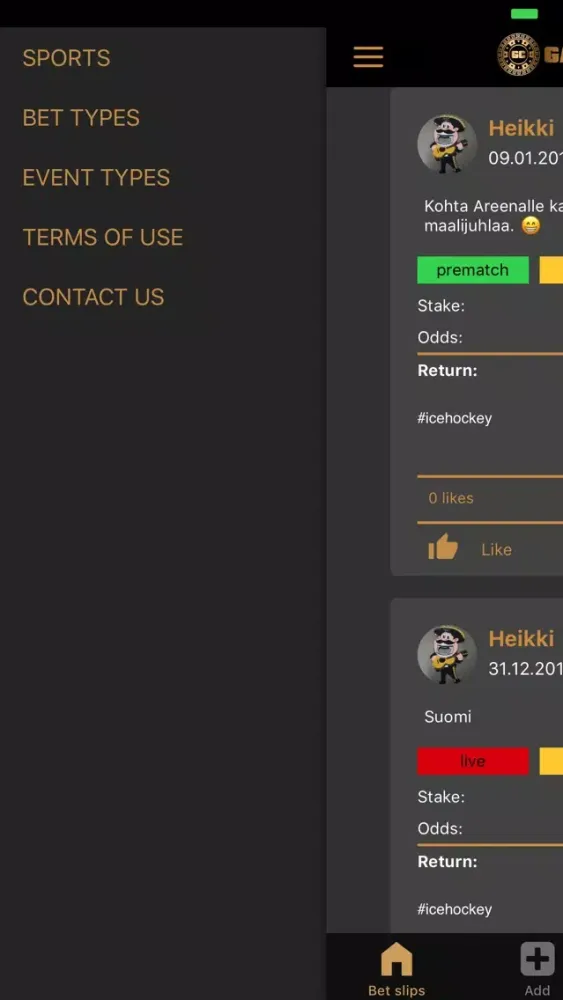 Captures d'écran de Gamblers Cam