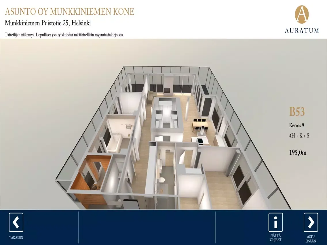 Munkkiniemen kone iPad  スクリーンショット