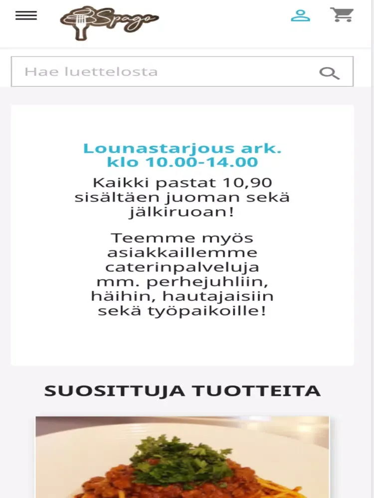 تصاویر Ravintola Spago iPad 
