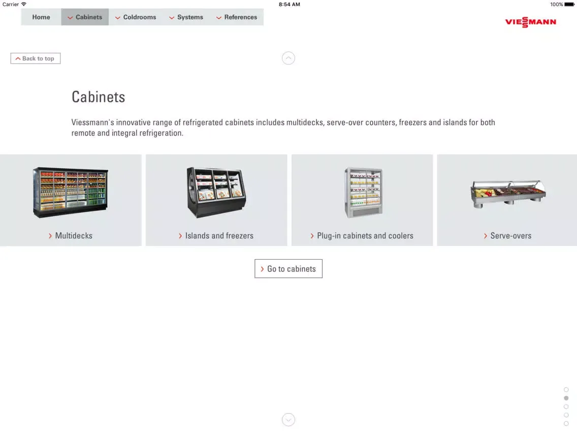Viessmann Refrigeration Systems Product Catalogue iPad  Ekran Görüntüleri