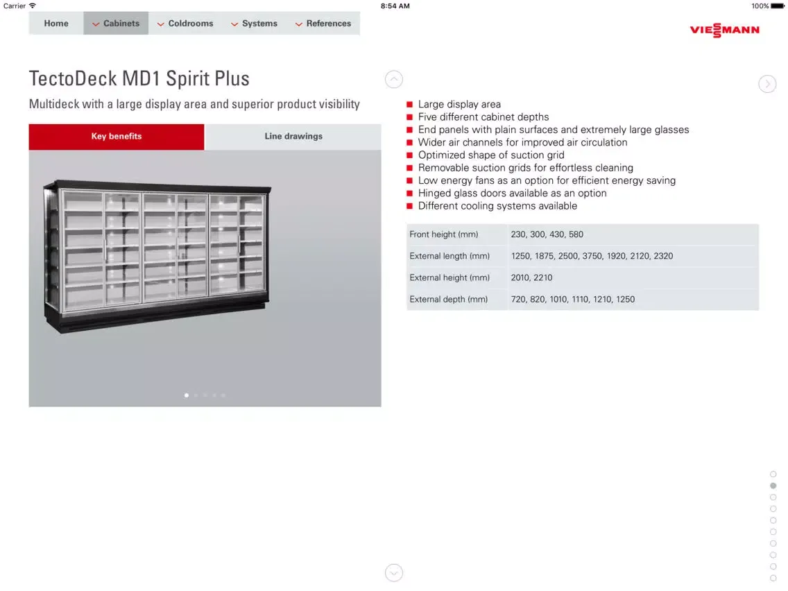 Viessmann Refrigeration Systems Product Catalogue iPad  Ekran Görüntüleri