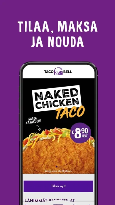 Taco Bell Suomi Ekran Görüntüleri