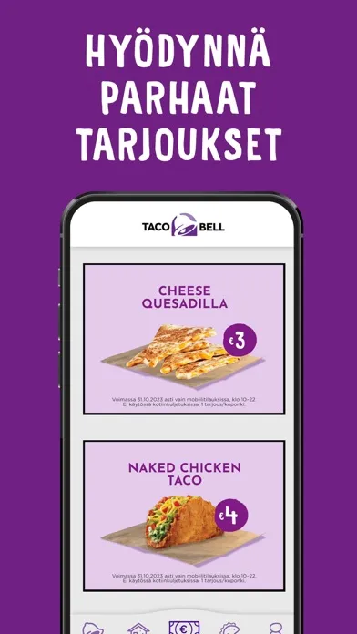 Taco Bell Suomi Ekran Görüntüleri
