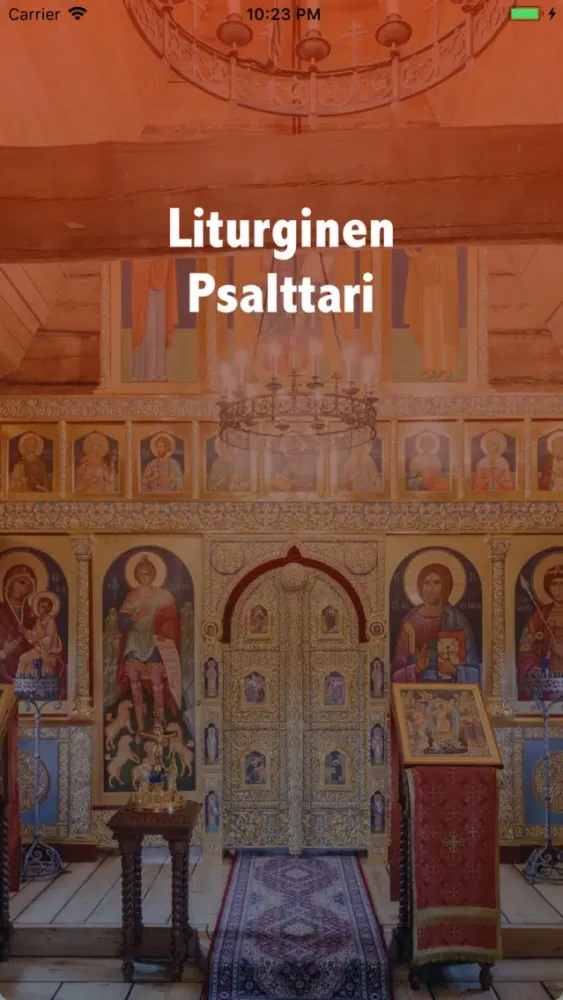 Zrzuty ekranu The Liturgical Psalter
