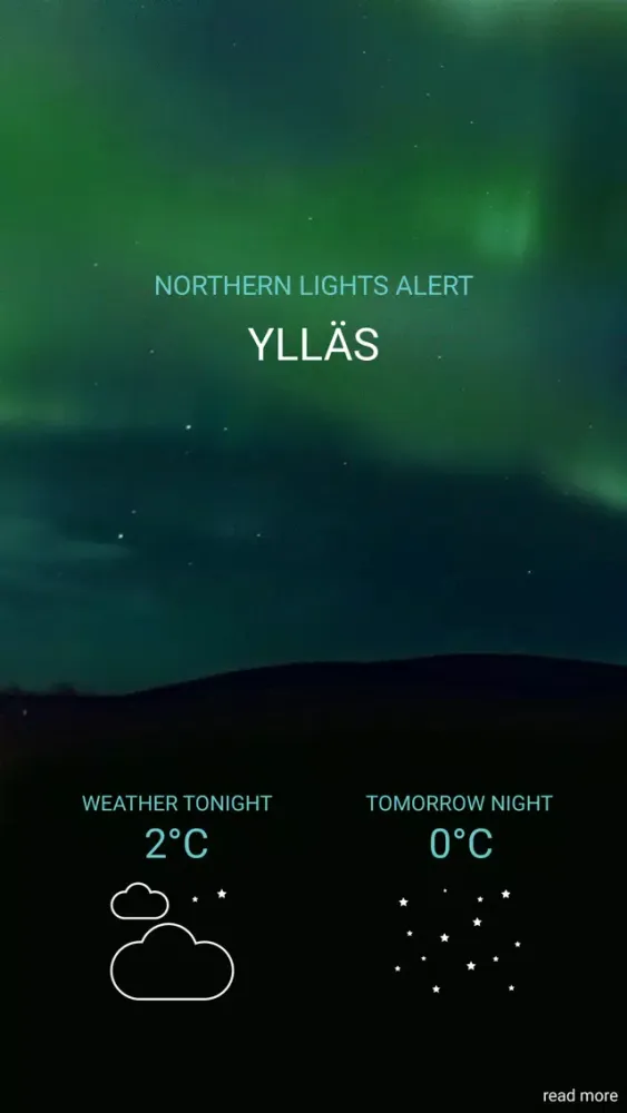 صور Northern Lights Alert Ylläs