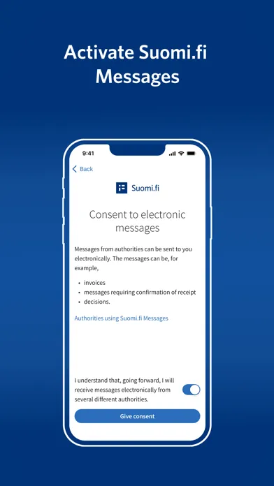 Tangkapan layar Suomi.fi