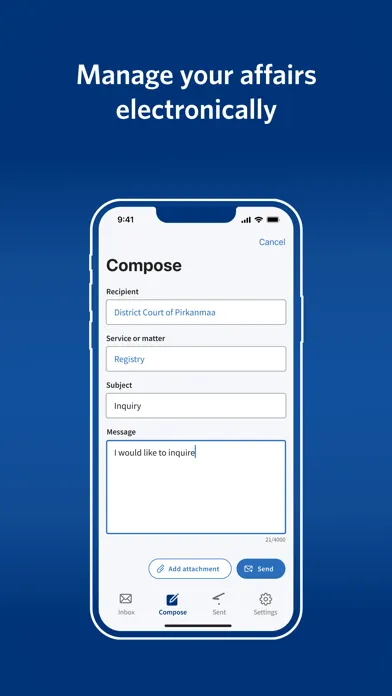 Tangkapan layar Suomi.fi