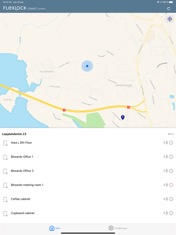 ConnectSmart iPad  Screenshots