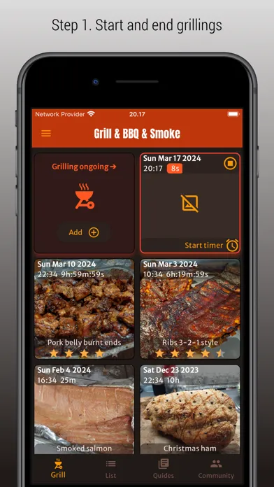 تصاویر BBQ: Grill & BBQ & Smoke