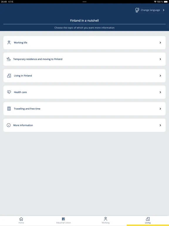 Teollisuusliiton Hermes iPad  स्क्रीनशॉट