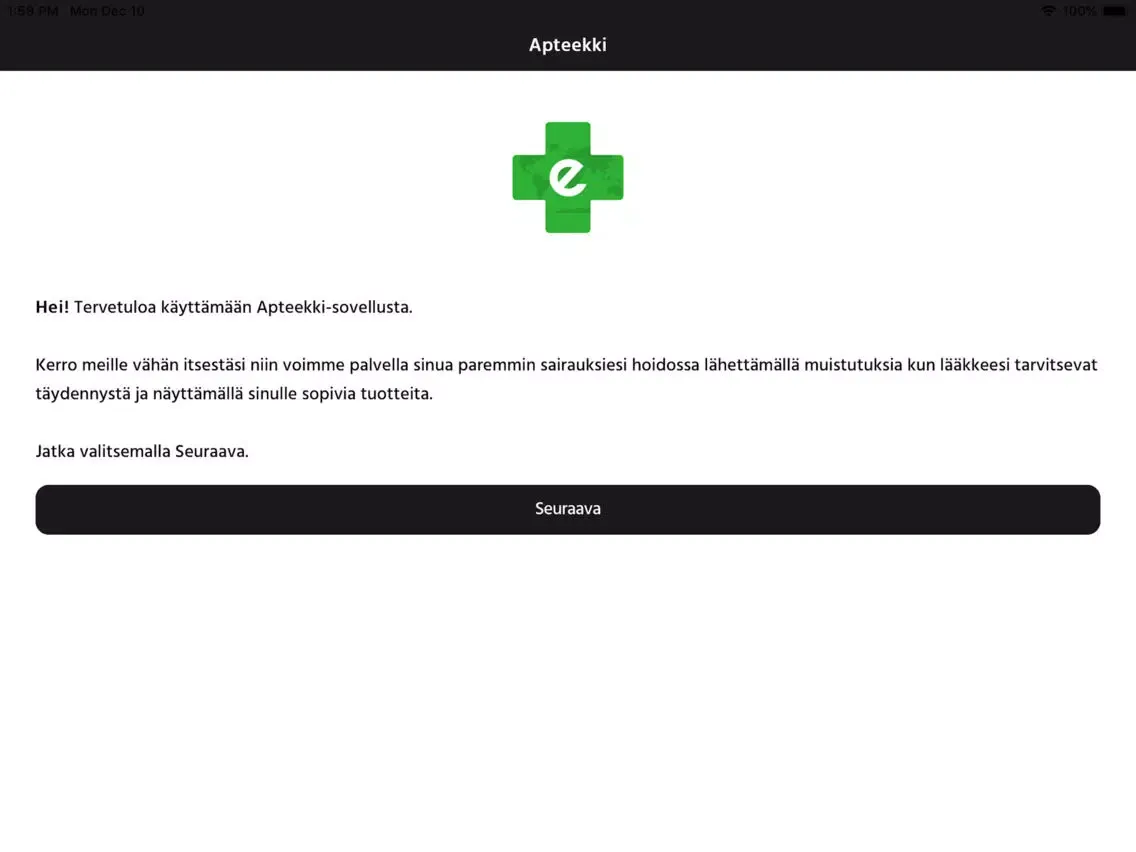 Apteekki / Apotek iPad  스크린샷