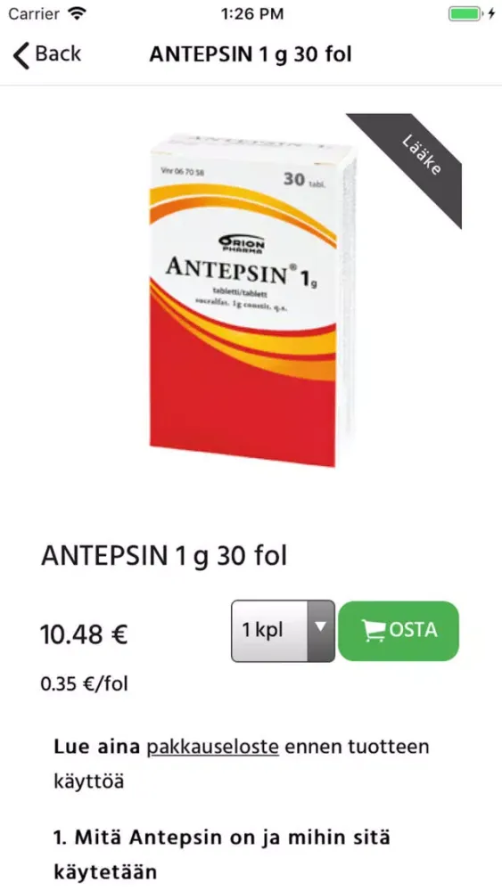 Apteekki / Apotek 스크린샷