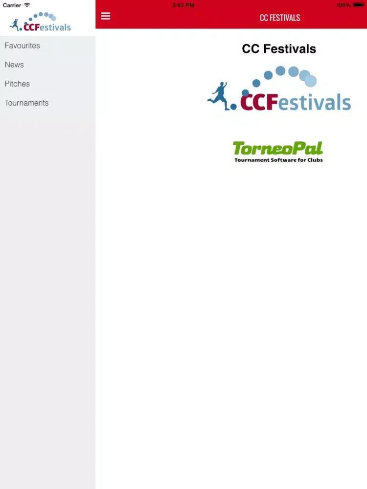 CCFestivals iPad  سکرین شاٹس