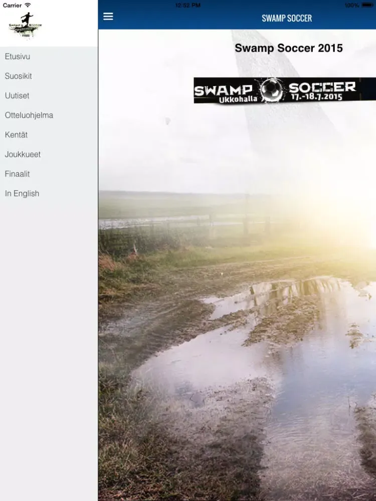 Capturas de pantalla de Swamp Soccer iPad 
