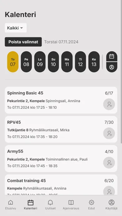 Easymove Hyvinvointimaailma应用截图