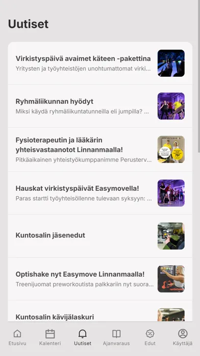 Easymove Hyvinvointimaailma应用截图
