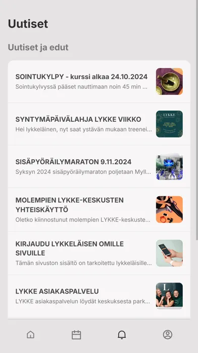 Capturas de pantalla de Liikuntakeskus Lykke