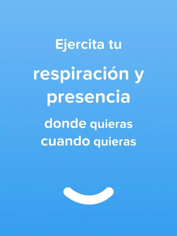 Capturas de pantalla de Presente: Respiración a medida iPad 