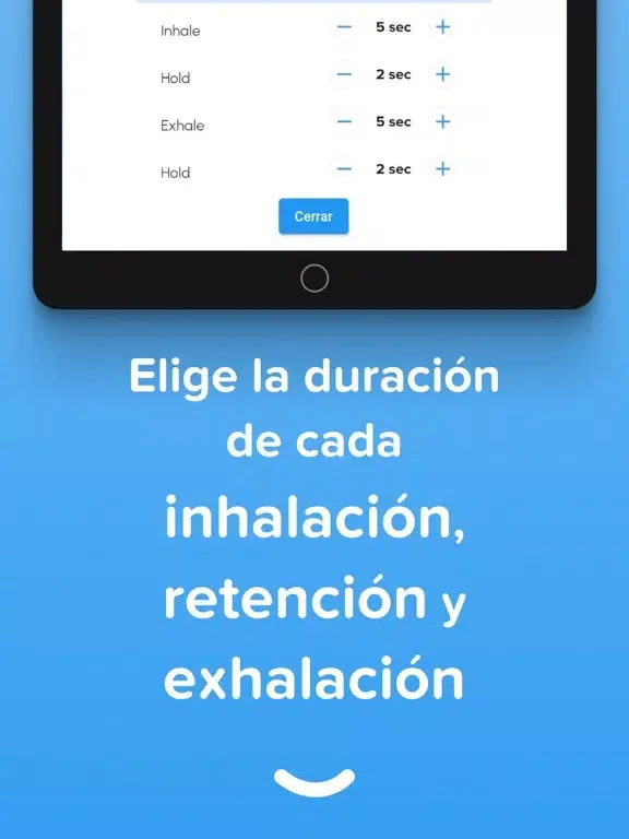 Capturas de pantalla de Presente: Respiración a medida iPad 