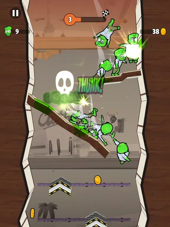 Zombie Fall 3D iPad 应用截图