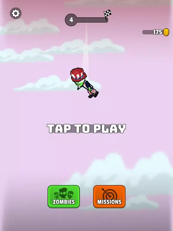 Zombie Fall 3D iPad 应用截图
