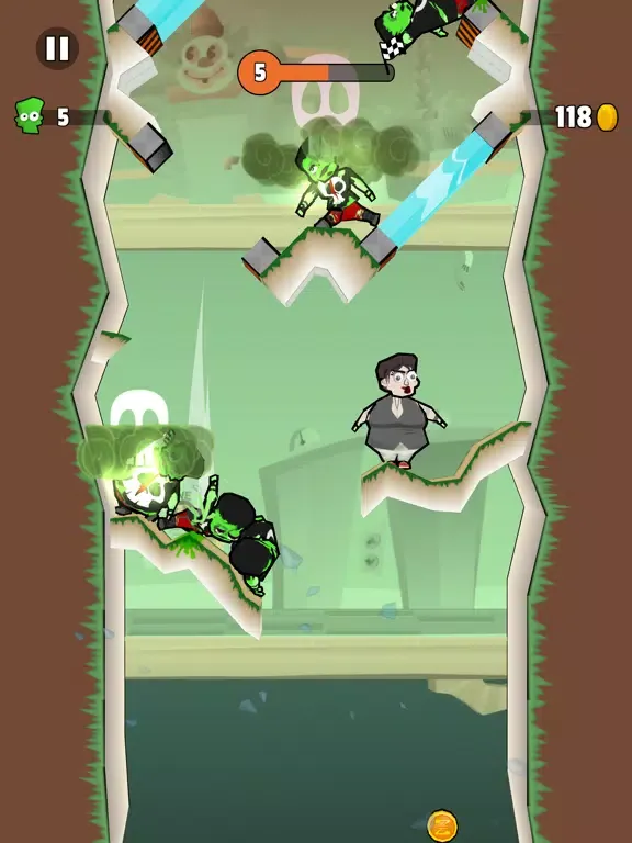 Zombie Fall 3D iPad 应用截图