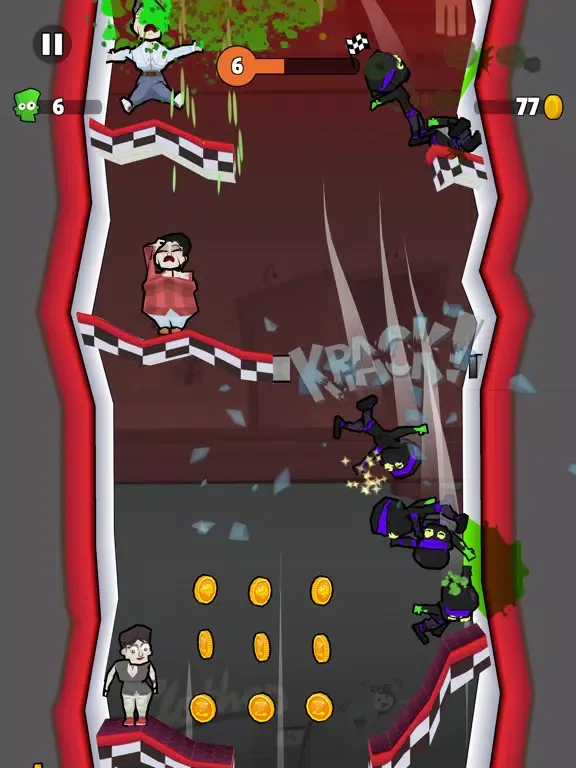 Zombie Fall 3D iPad 应用截图