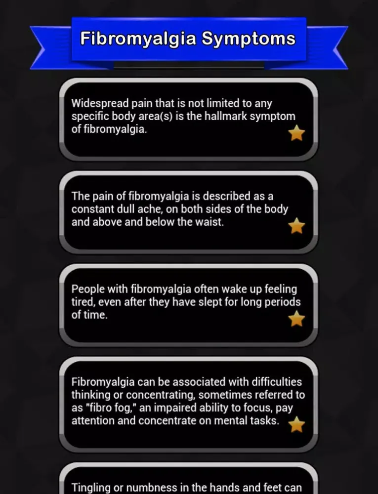 Скриншоты Fibromyalgia Symptoms iPad 