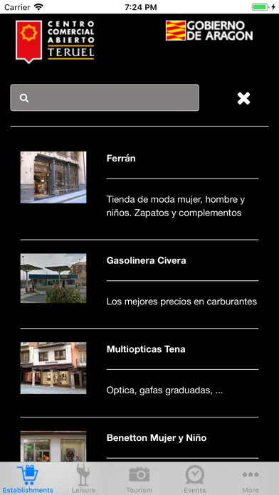 Capturas de tela do Teruel