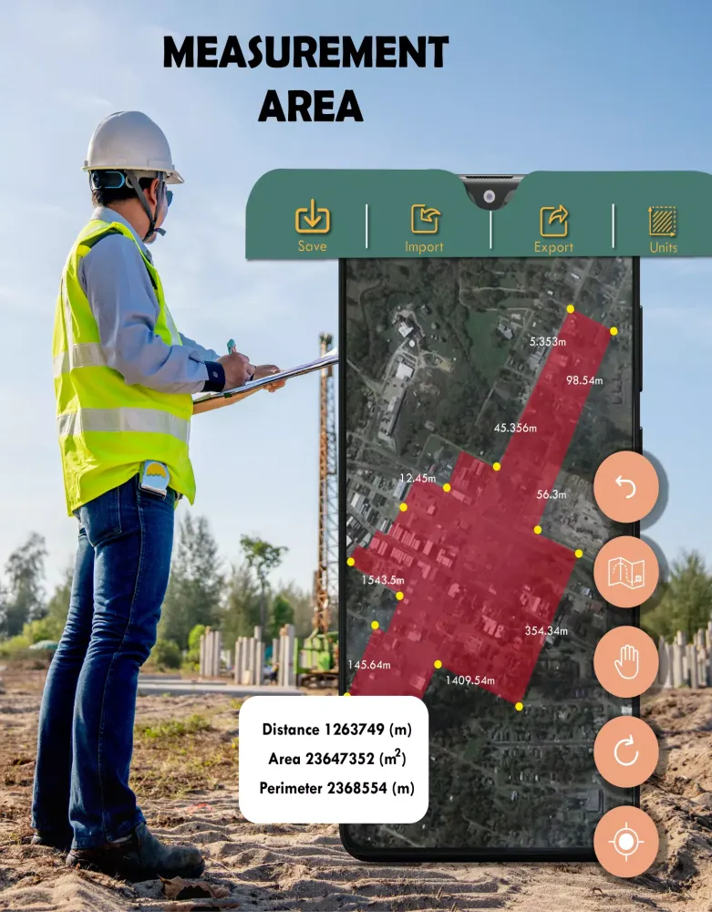 صور GPS Field Area Measurement App