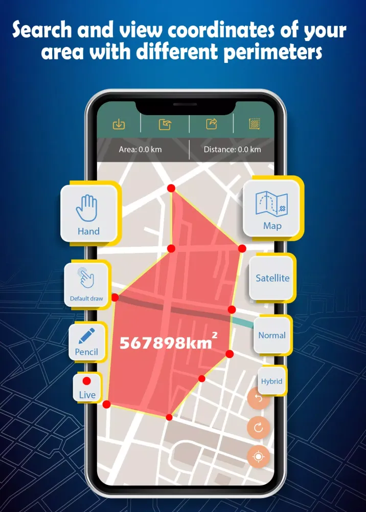 صور GPS Field Area Measurement App