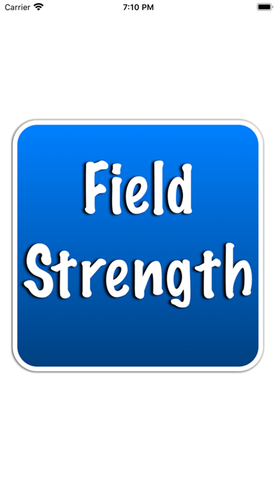 Capturas de pantalla de Radio Field Strength Cal