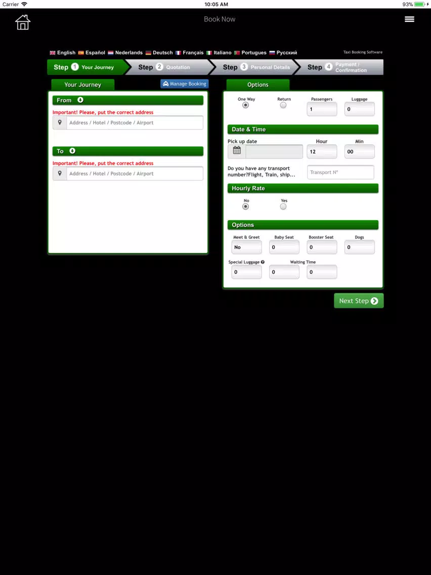 Screenshot di Fife Transfers iPad 