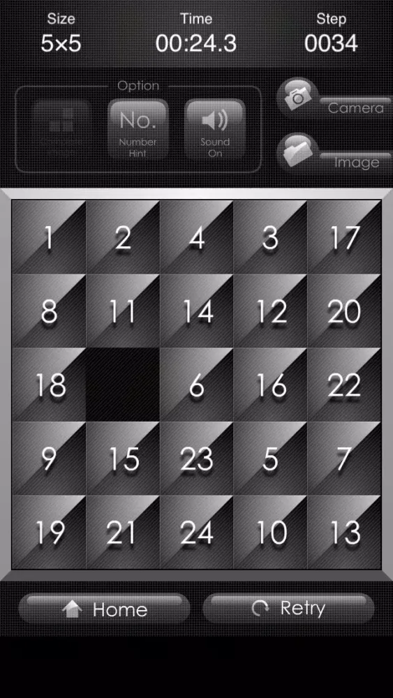 Captures d'écran de 15Puzzle++