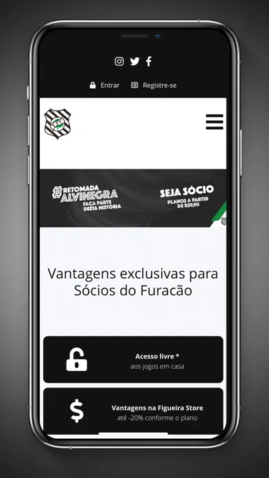 Скриншоты Figueira App