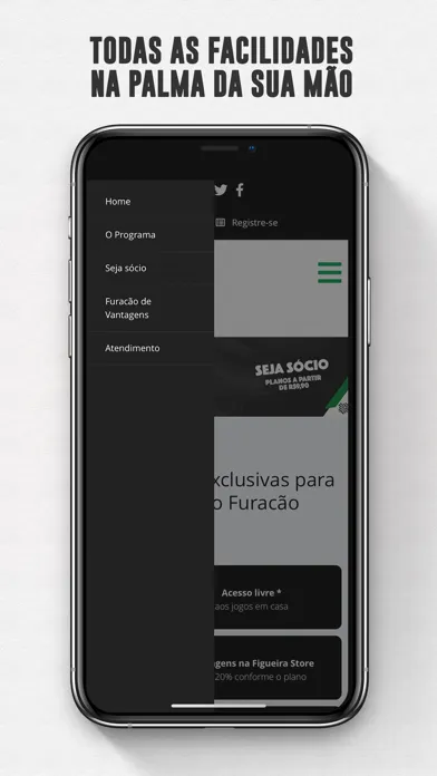 Скриншоты Figueira App