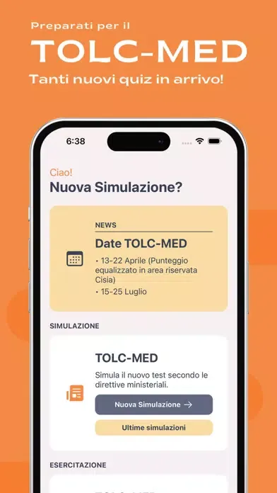 Capturas de pantalla de MedQuiz - TOLC Medicina