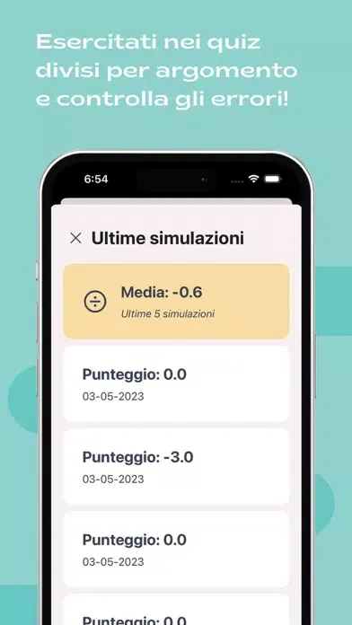 Capturas de pantalla de MedQuiz - TOLC Medicina