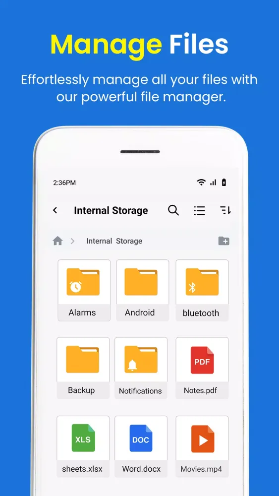 File Manager Screenshots