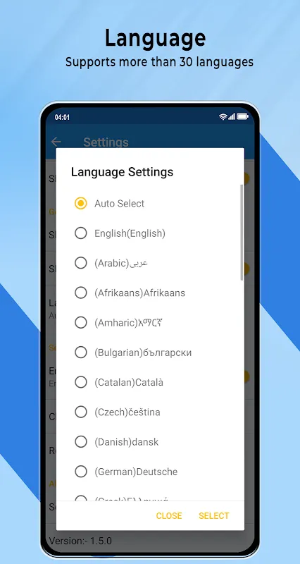 Tangkapan layar ESx File Manager