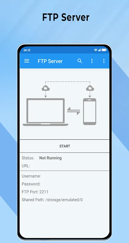 Tangkapan layar ESx File Manager